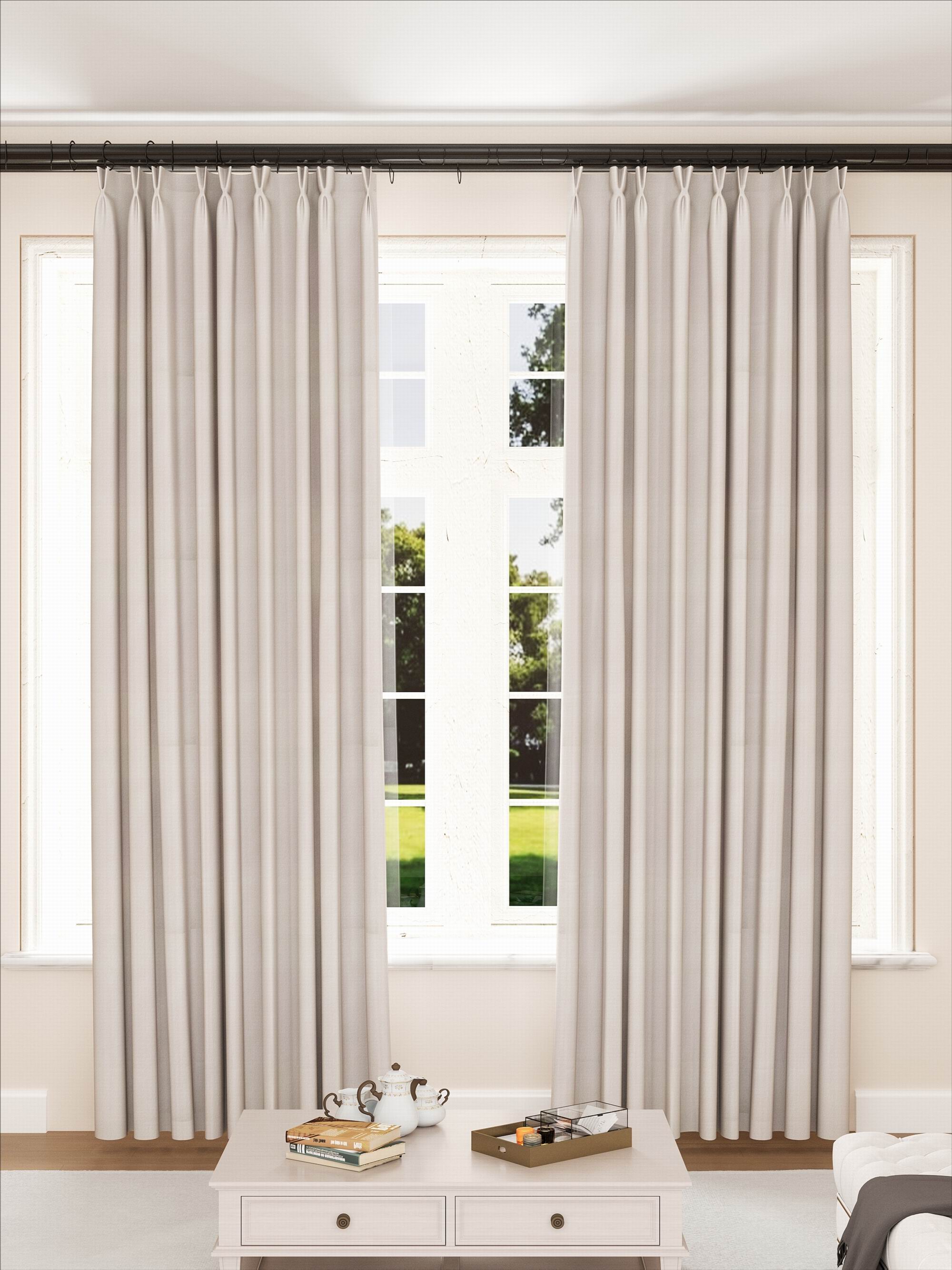 Velvet Light Peach Drape