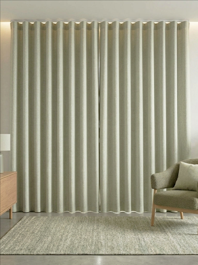 Premium Linen Natural Cream Curtains