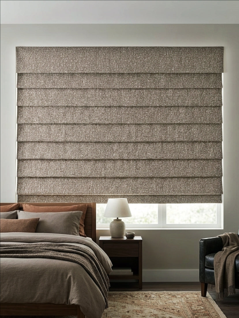 Vision Mocha Roman Shade