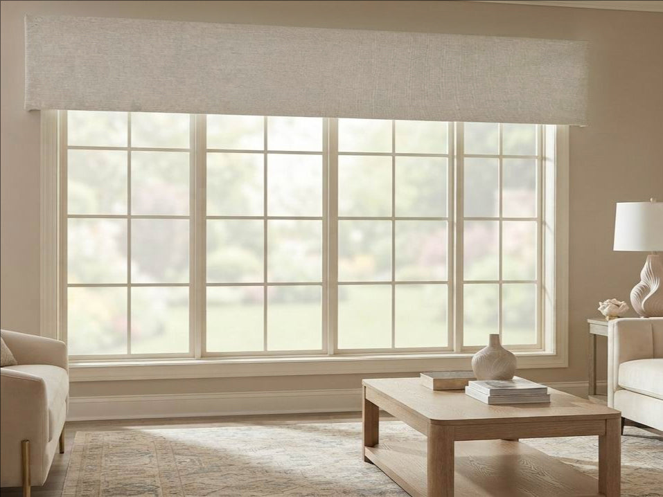 Waterflow Beige Valance