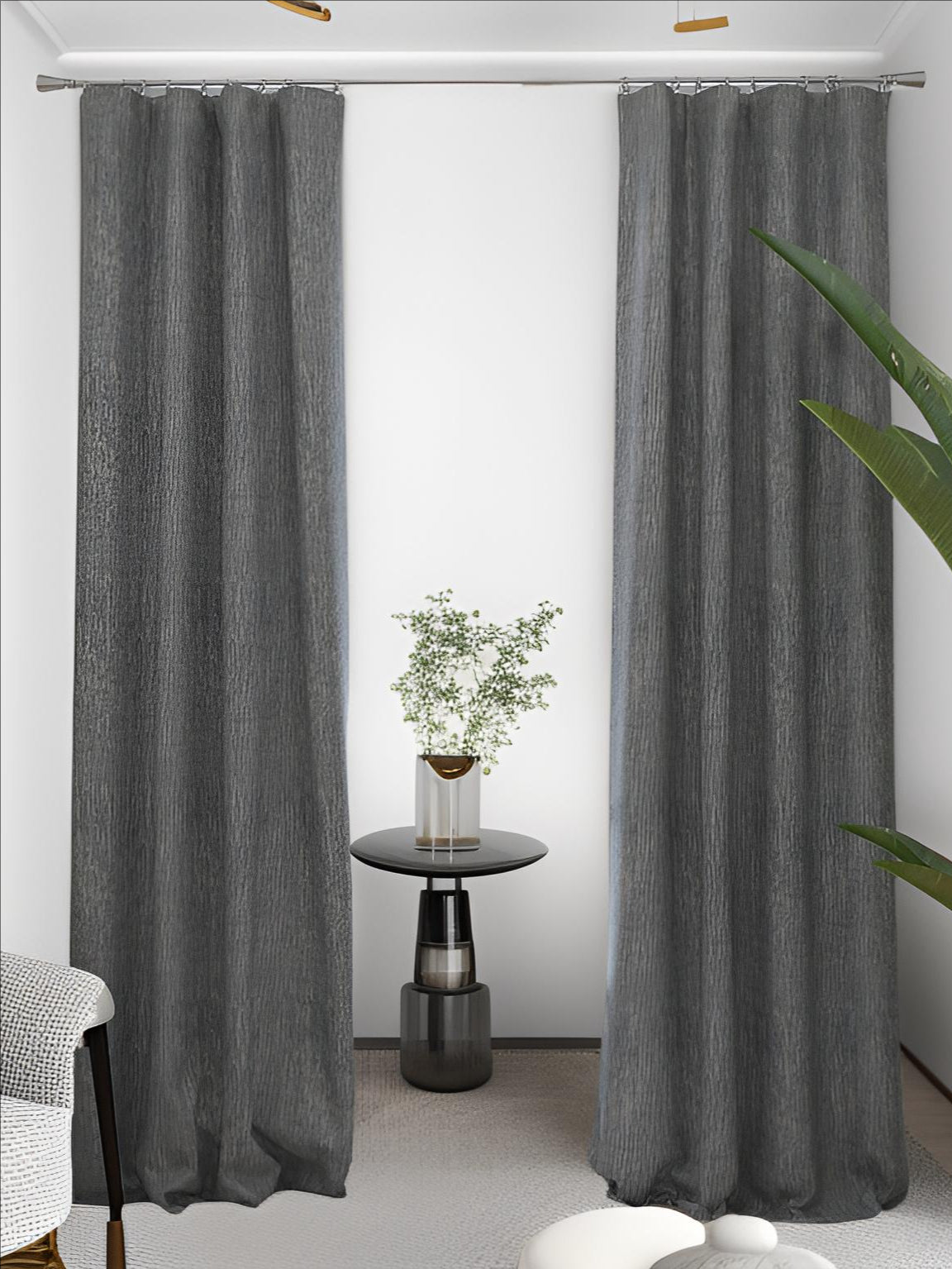 Density Steel Blue Drape