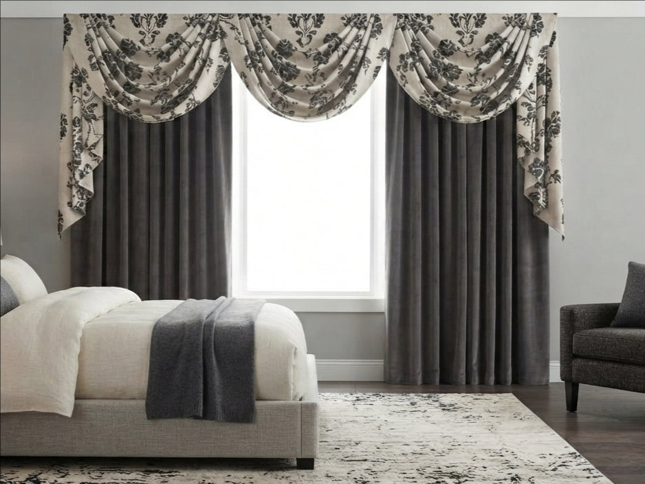 Garden White Valance