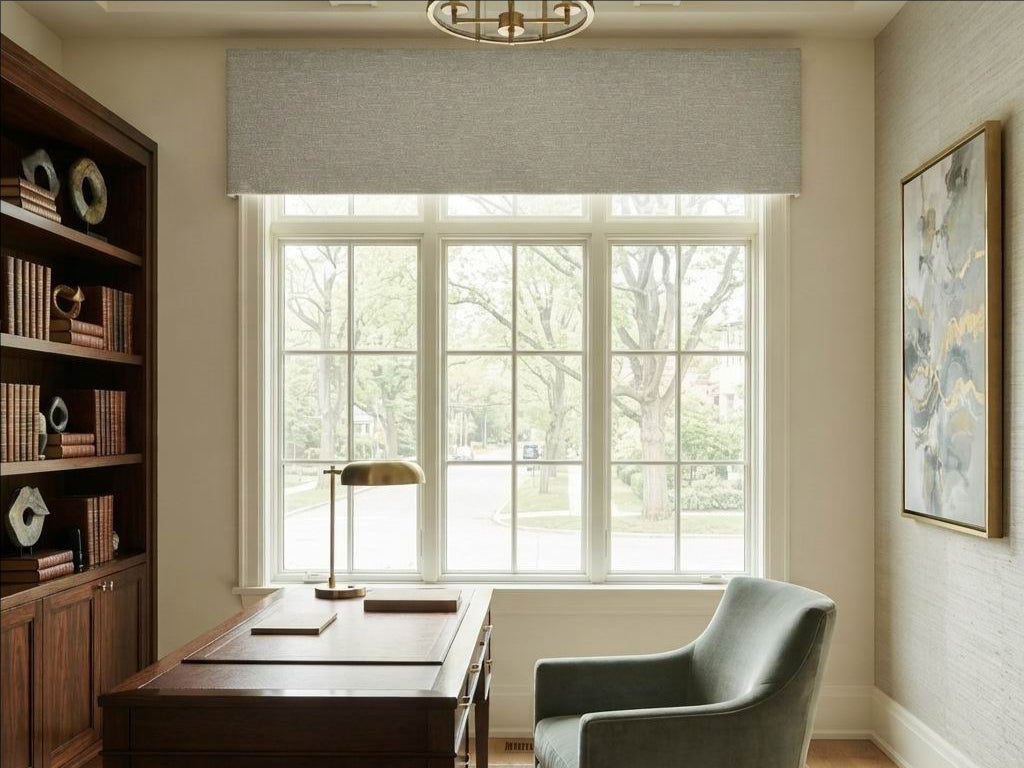 Fluffy Brown Valance