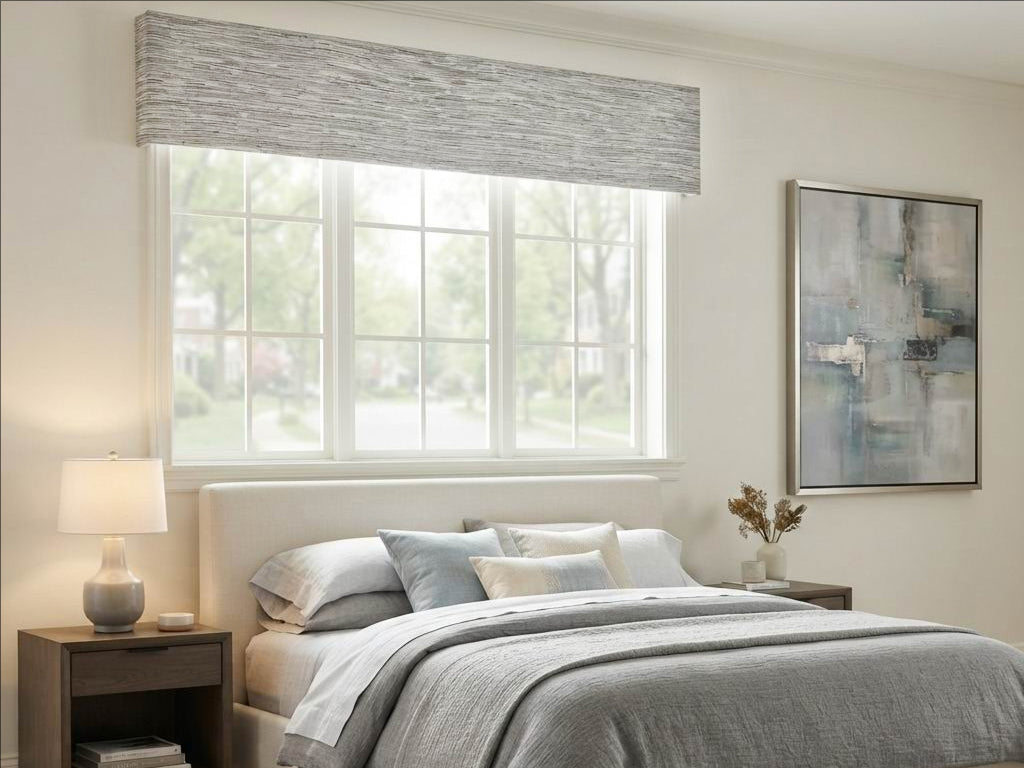 Rain Silver Valance