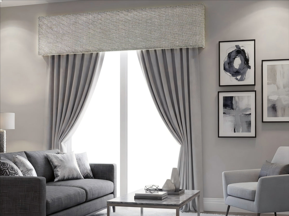 Arrow White Beige Valance