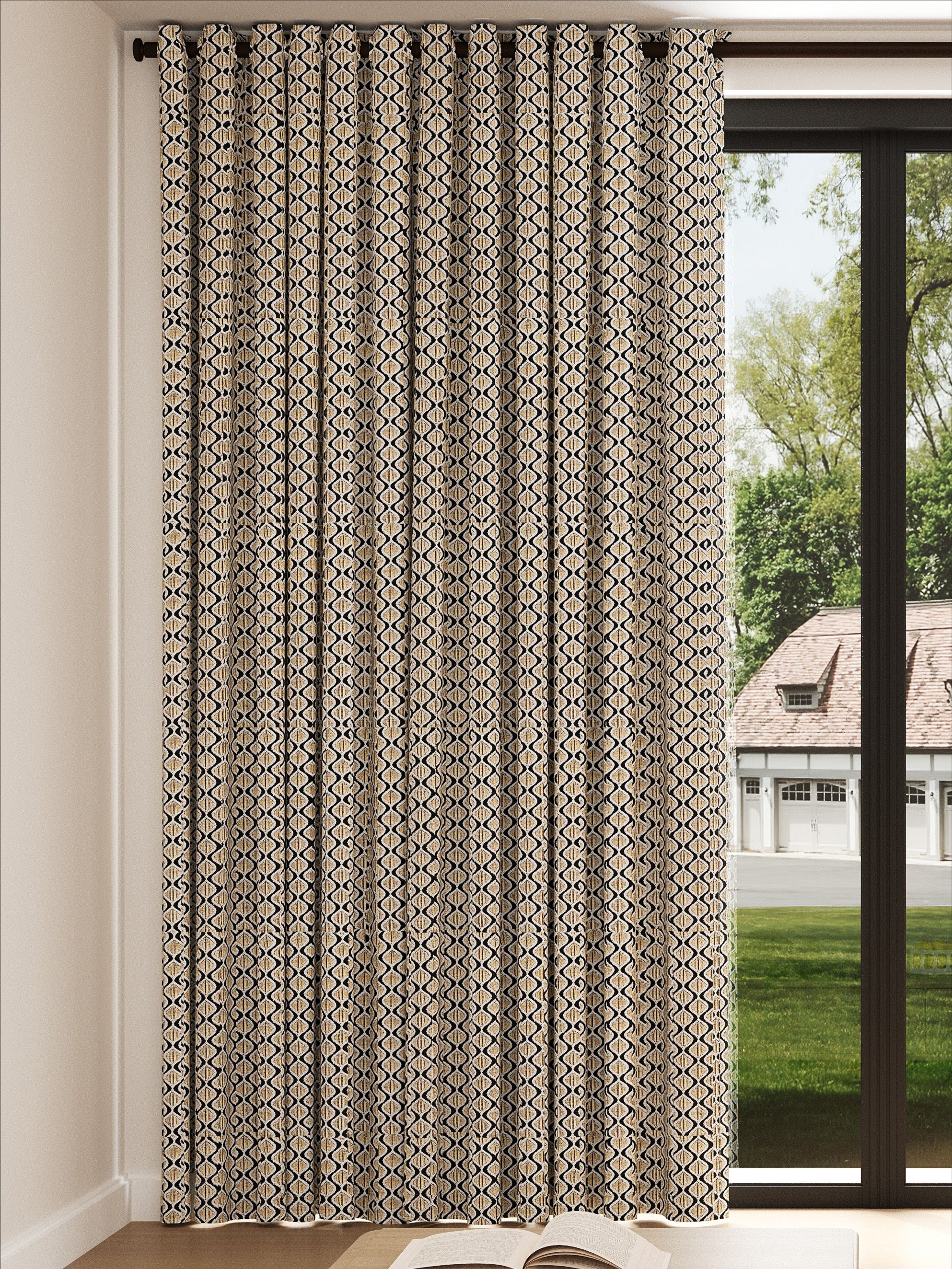 Duchess Black Drape