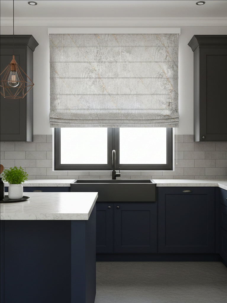 Kavic Grey Roman Shade
