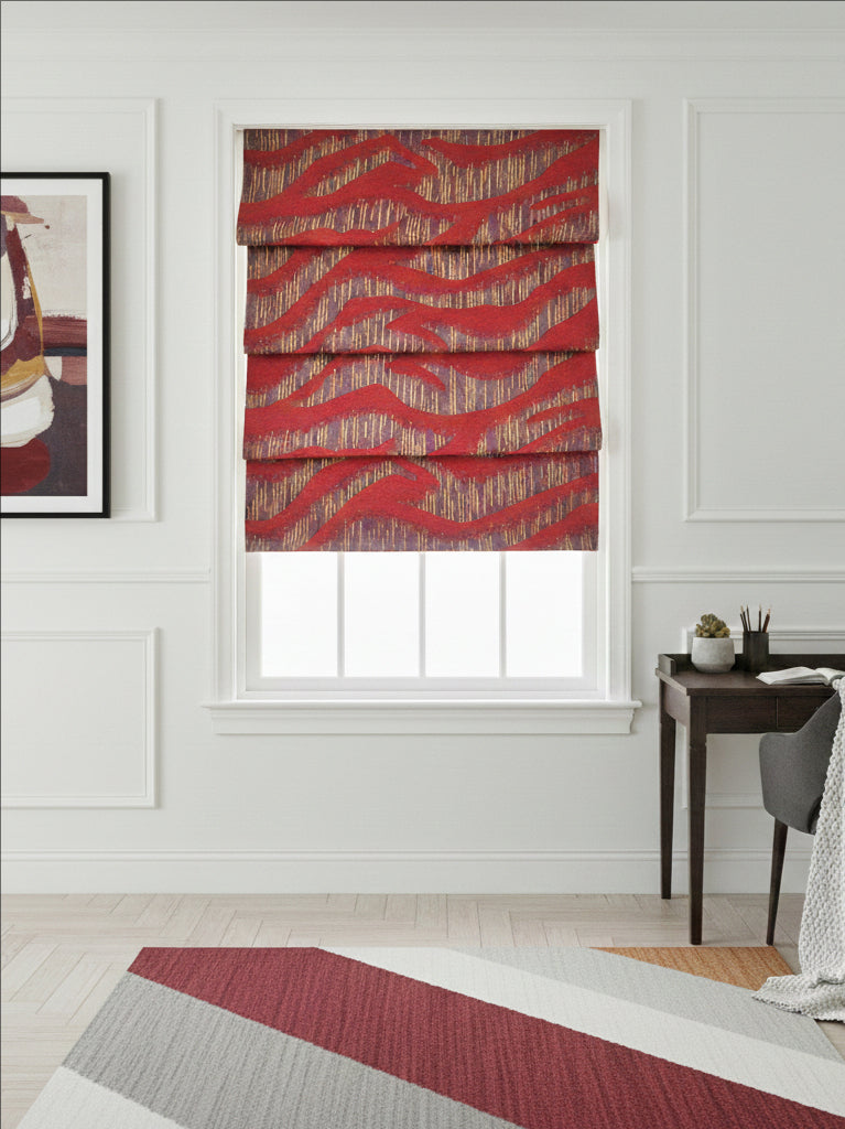 Tanzanie Red Roman Shade