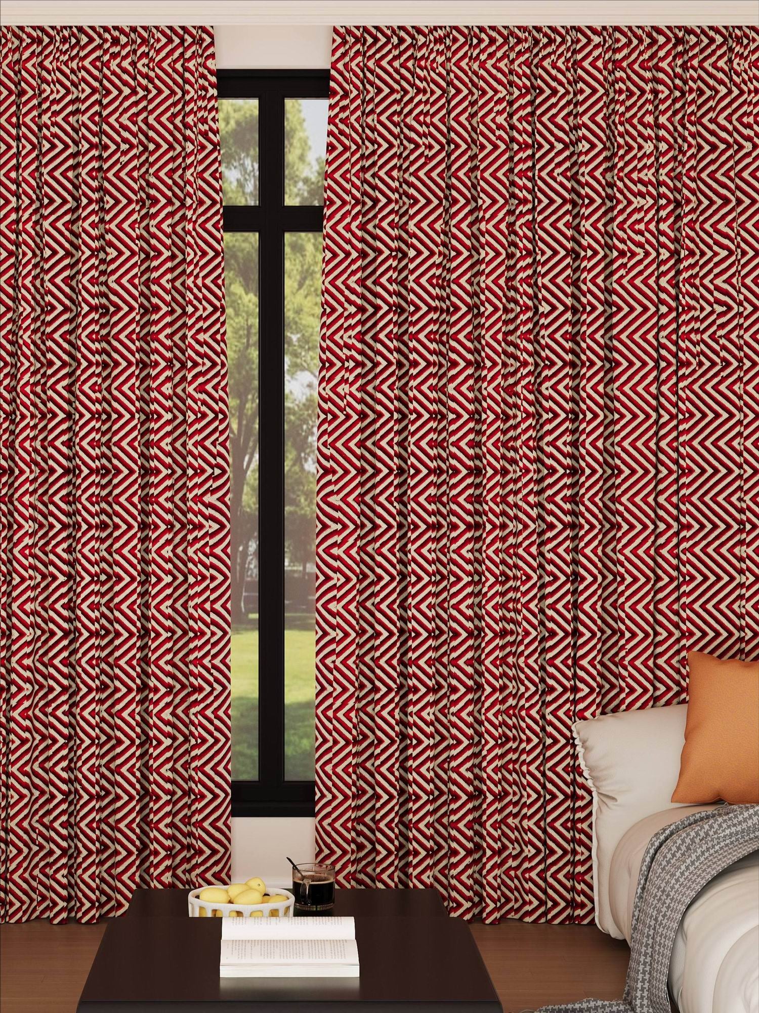 Broadway Red Drape
