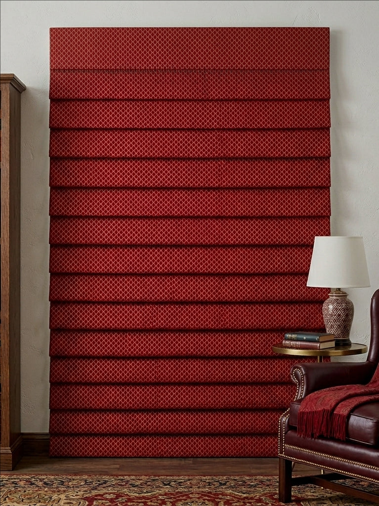 San Marco Red Roman Shade