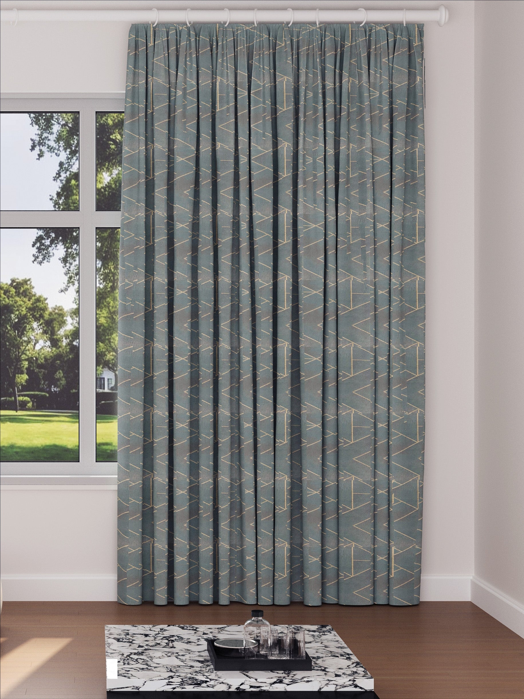 Niger Ice Blue Drape
