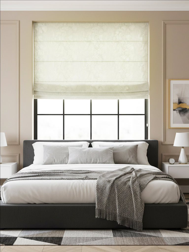 Gaia Ivory Roman Shade