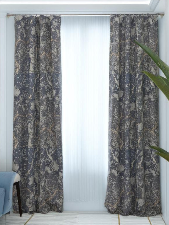 Tectonic Steel Blue Drape