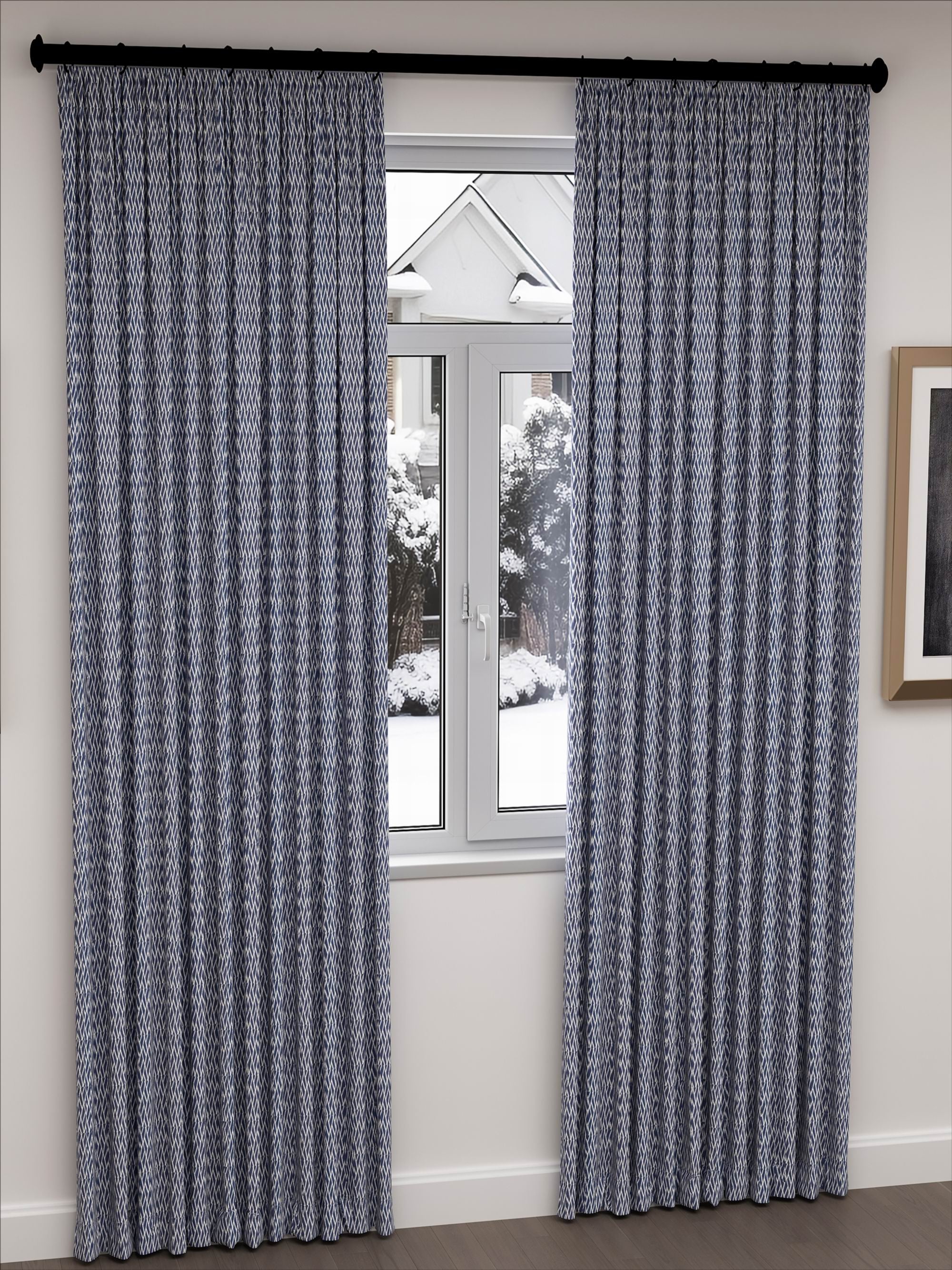 San Marco Steel Blue Drape