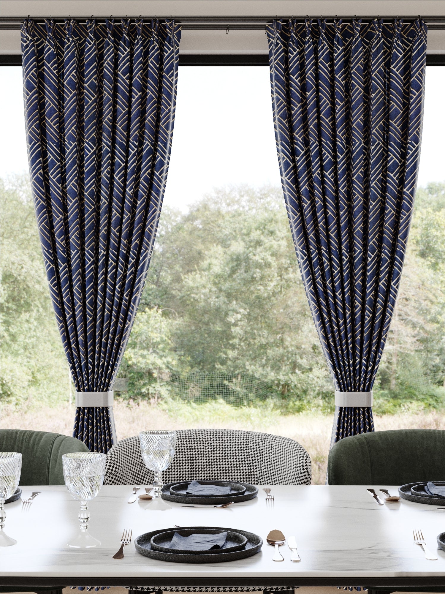 Underground Cobalt Drape