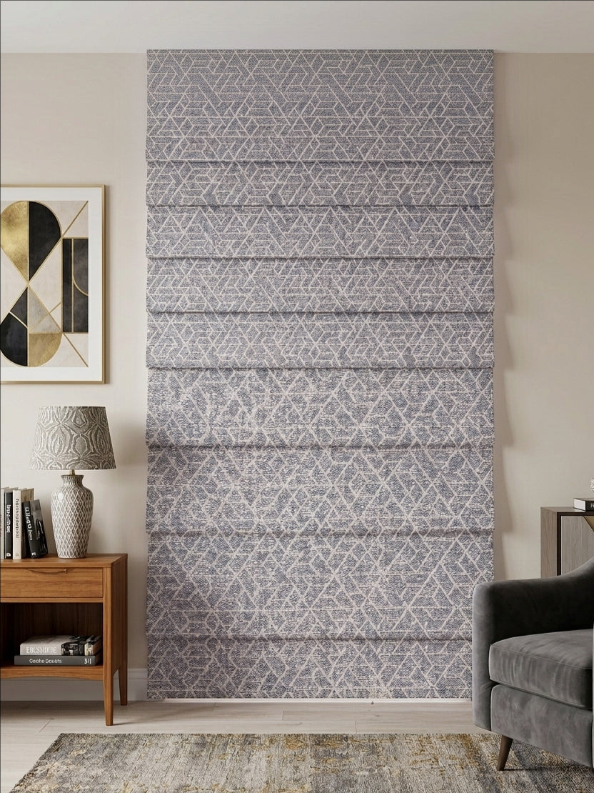 Naujaat Silver Roman Shade