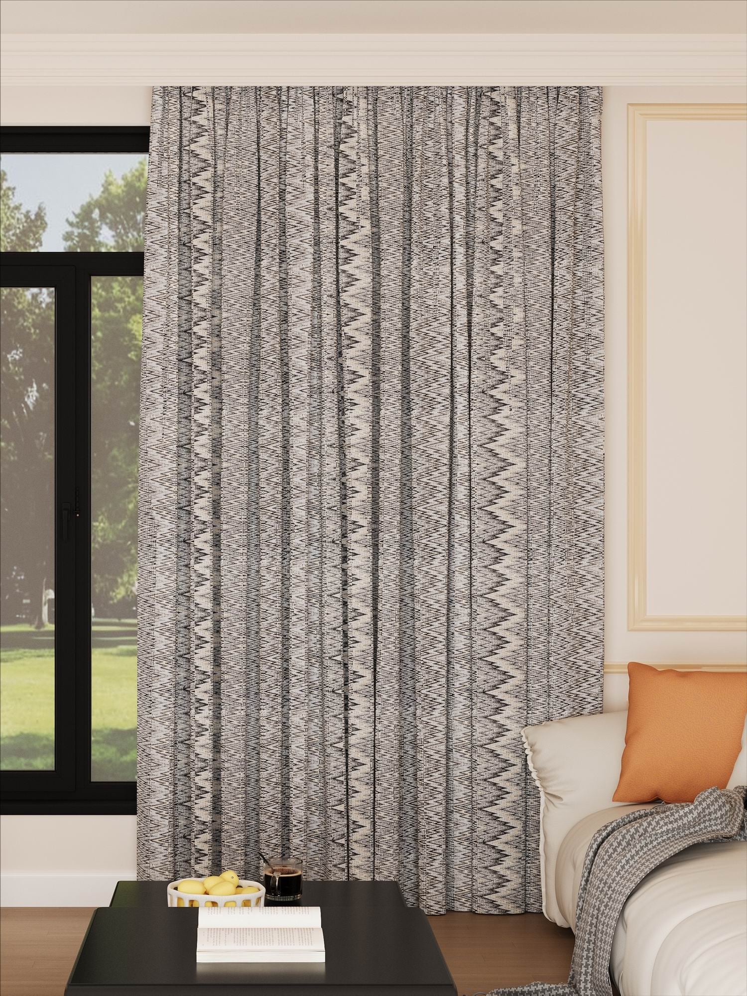 Fiction Silver Drape