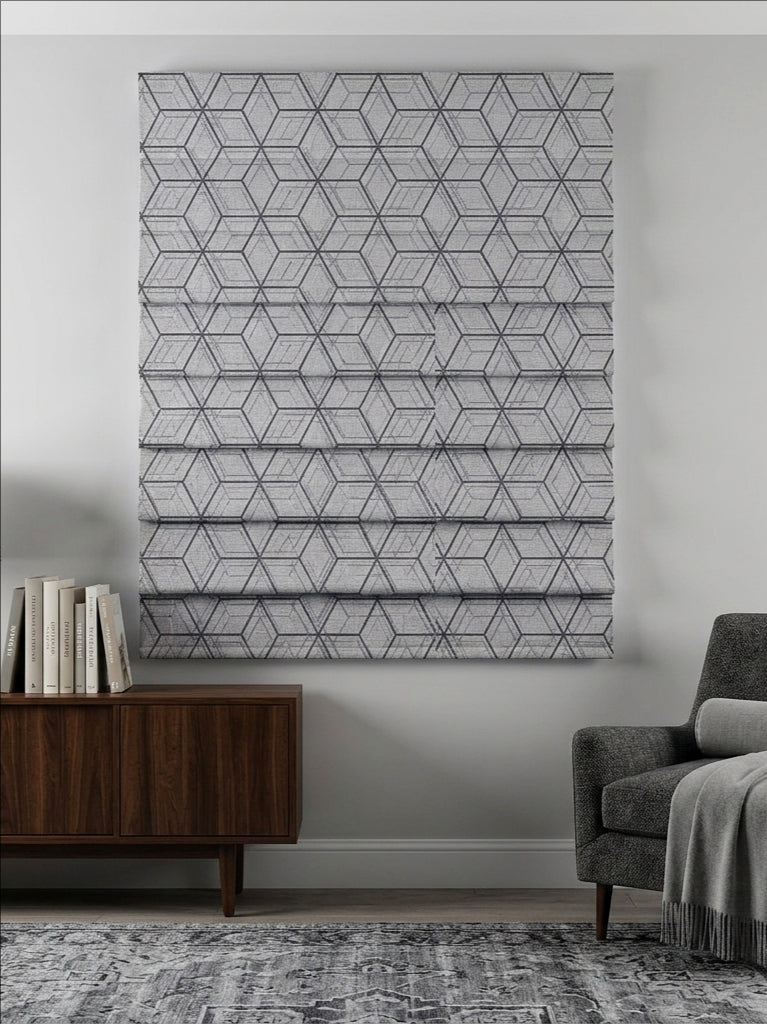 Kubrick Silver Roman Shade