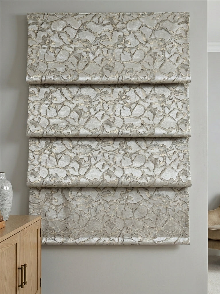 Painting Sliver Roman Shade