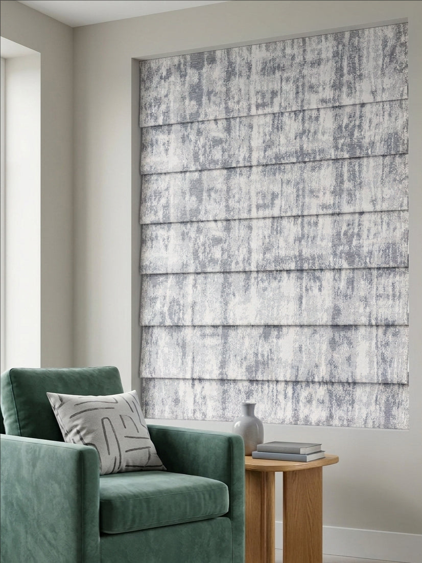 Shadow Grey Roman Shade