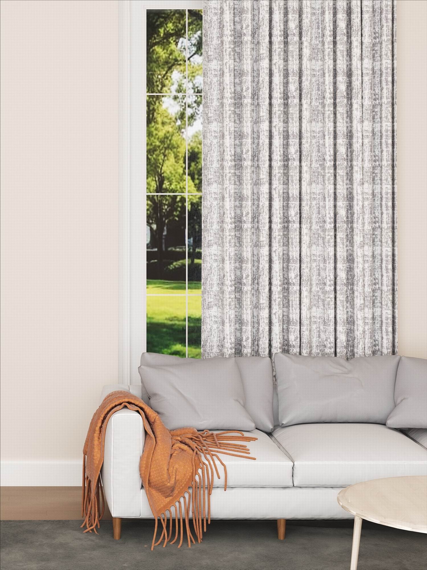 Shadow Charcoal Drape