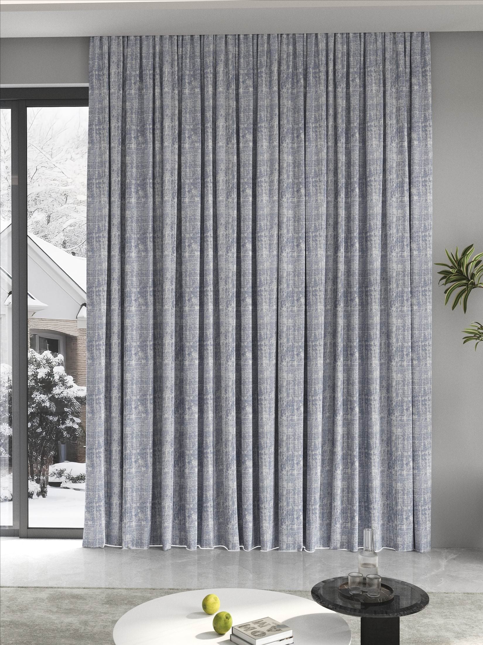 Shadow Denim Drape
