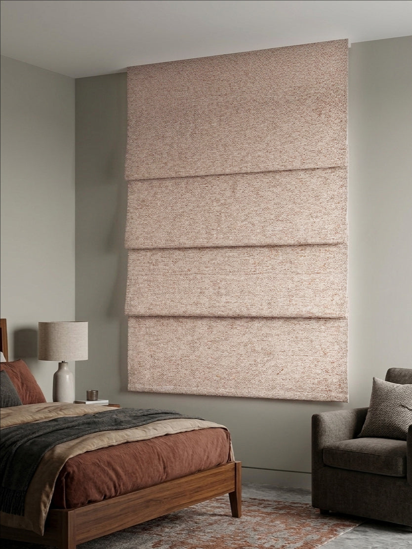 Reflections Sand Roman Shade