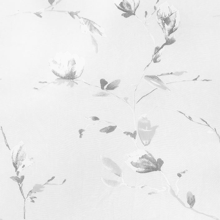 Linen Bloom Floria White Sheer
