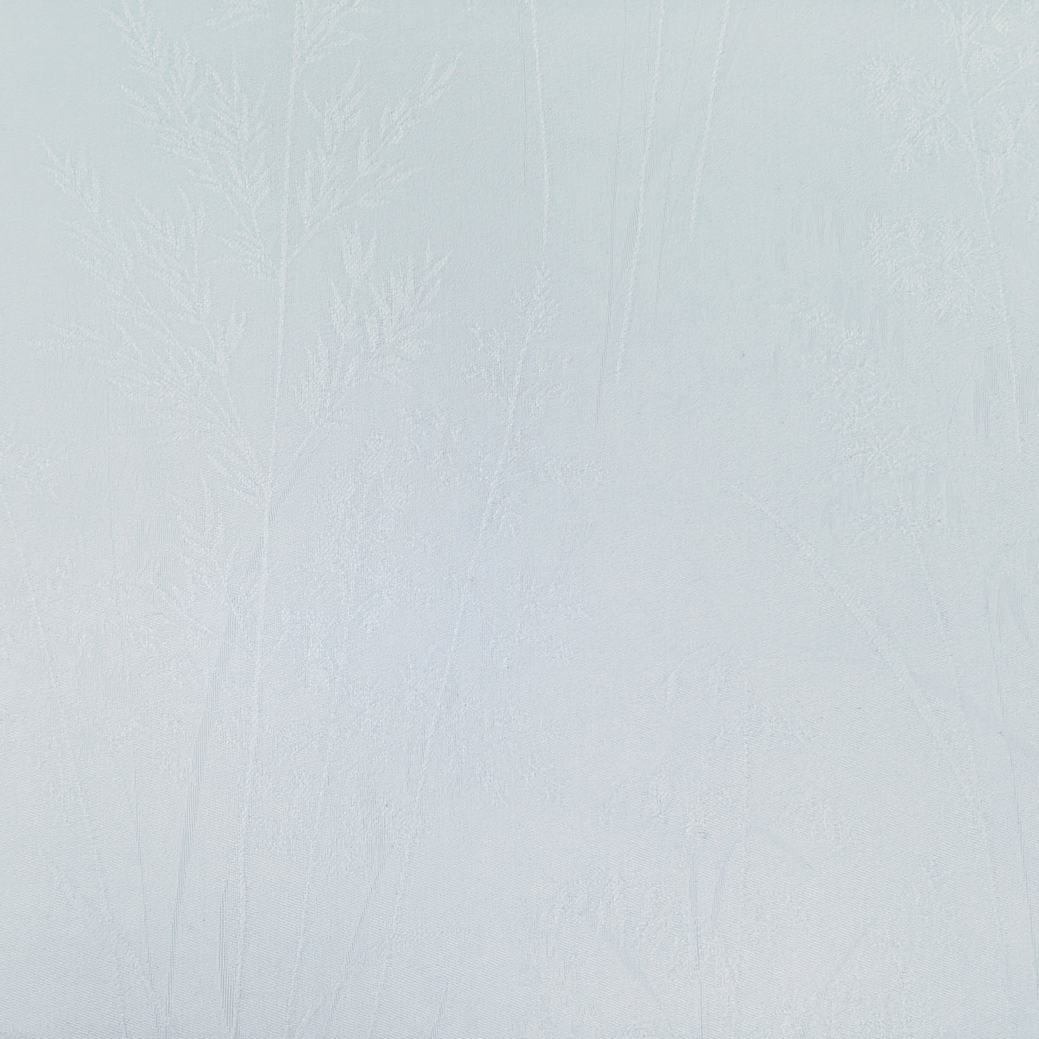 White Frosted Leaf Sheer