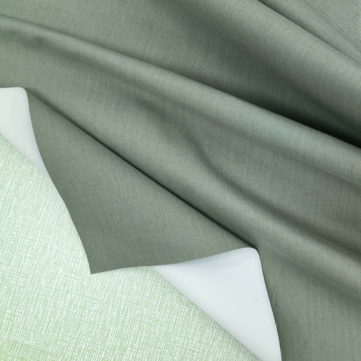 Grey Cotton Blackout Curtains