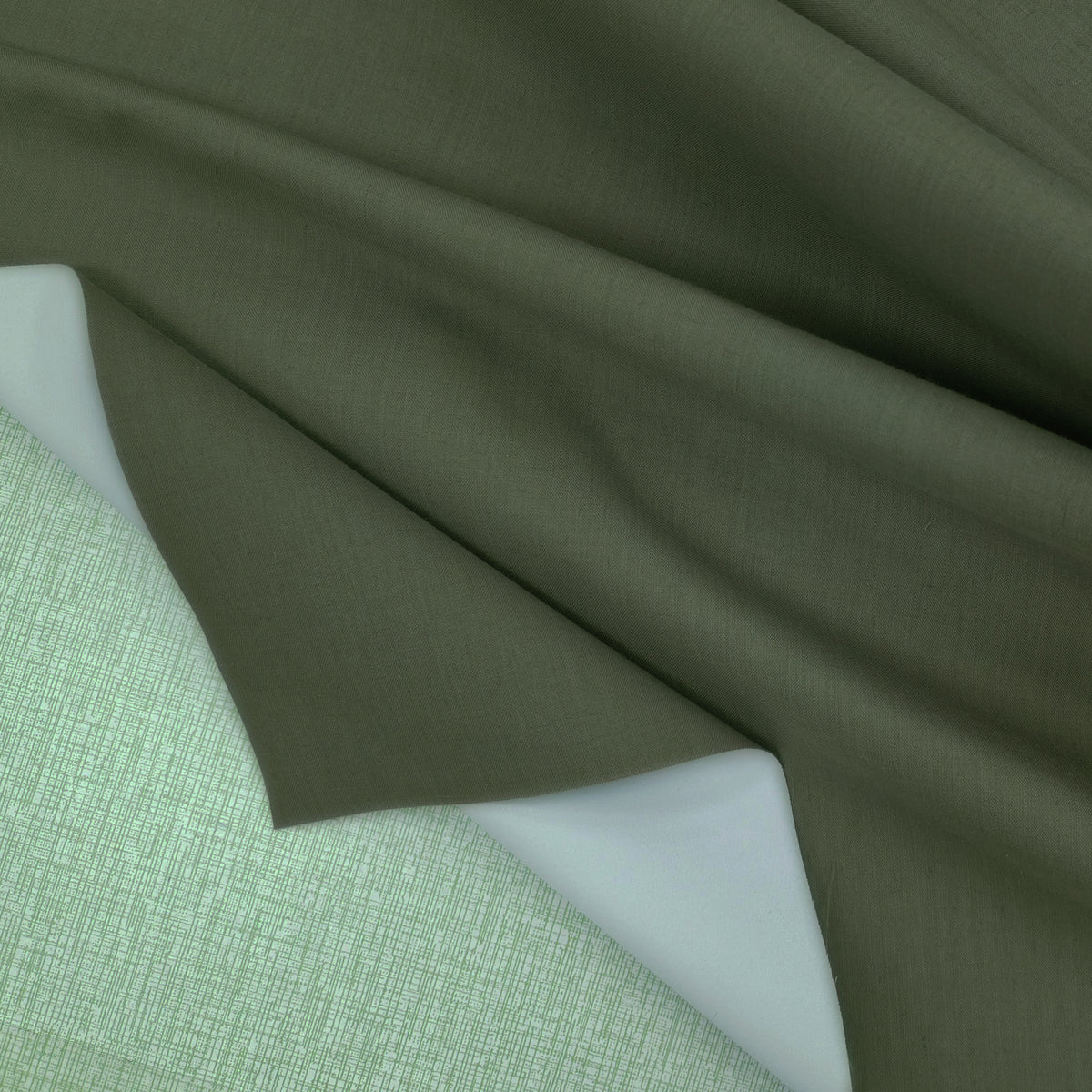 Gunmetal Gray Cotton Blackout Curtains
