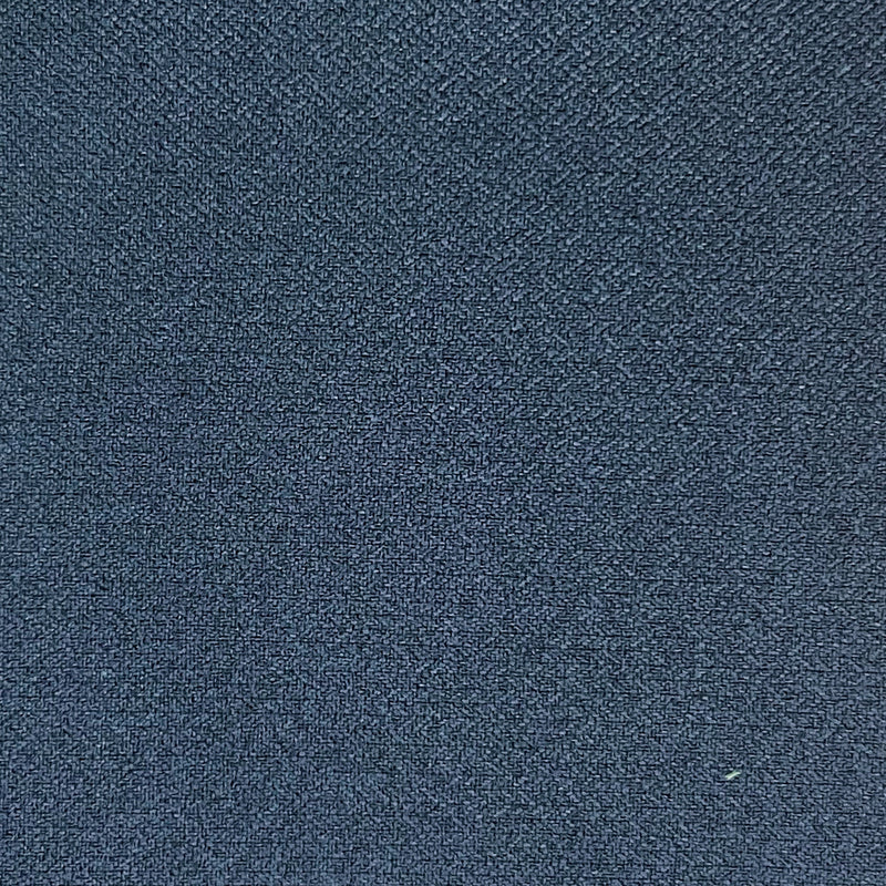 Woven Cotton Morandi Navy Blue Black out Valance
