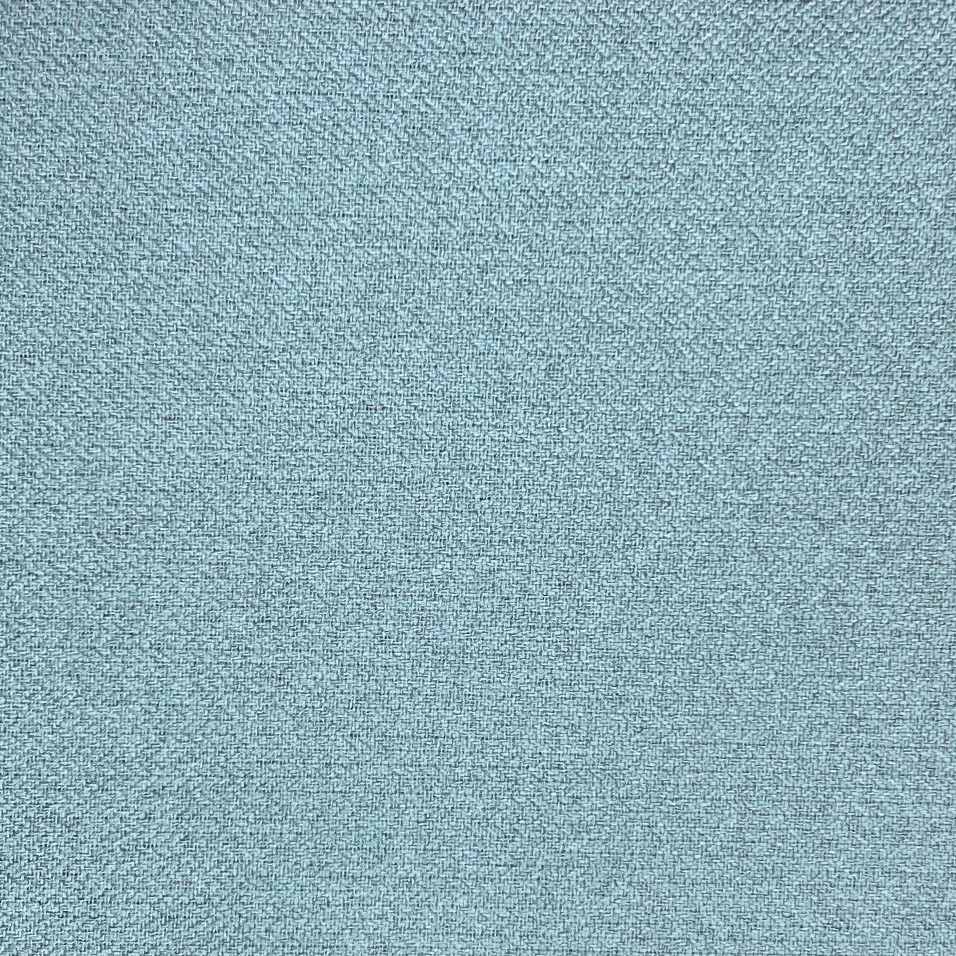 Woven Cotton Morandi Cyan Blue Blackout Drape