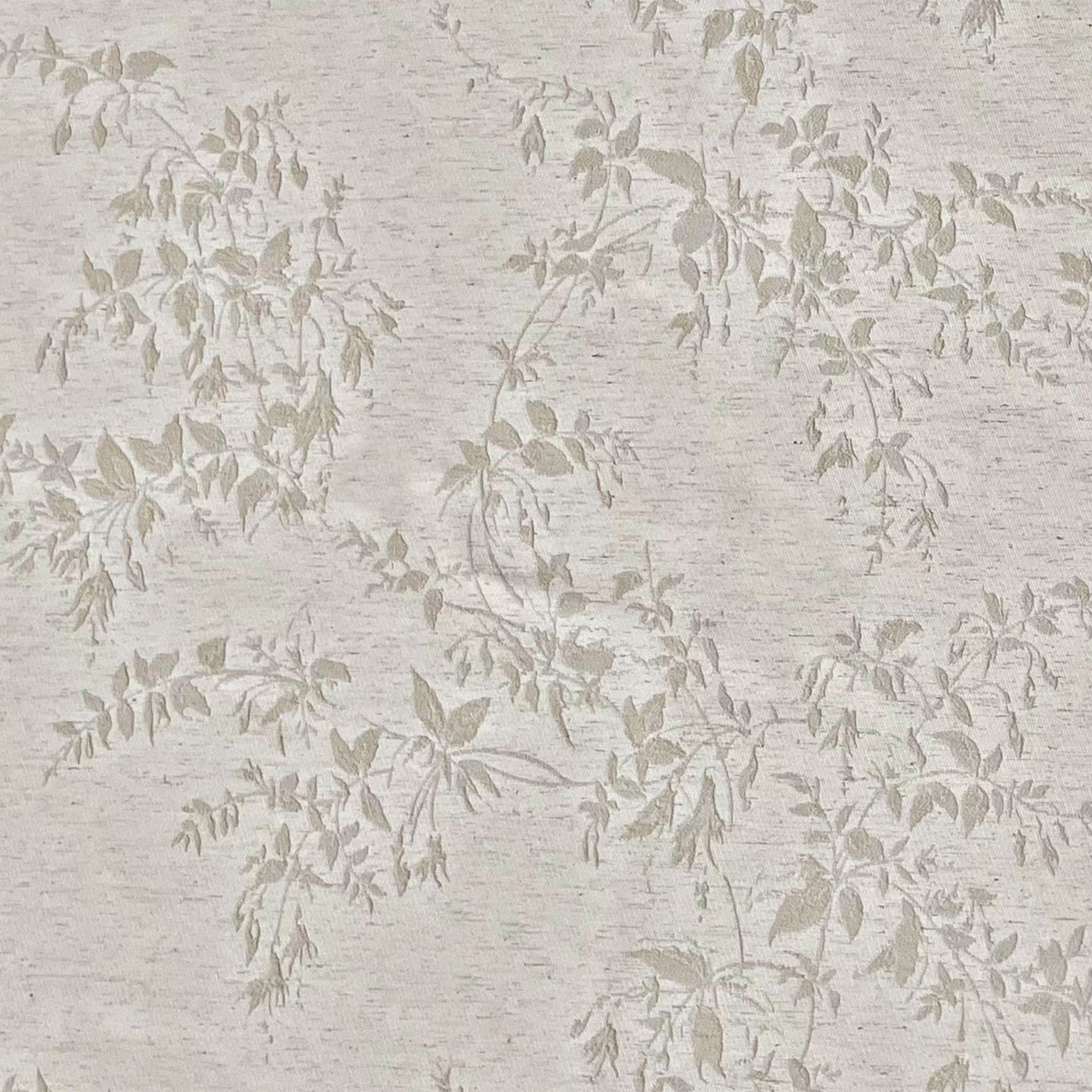 Leaves Cream Roman Shade