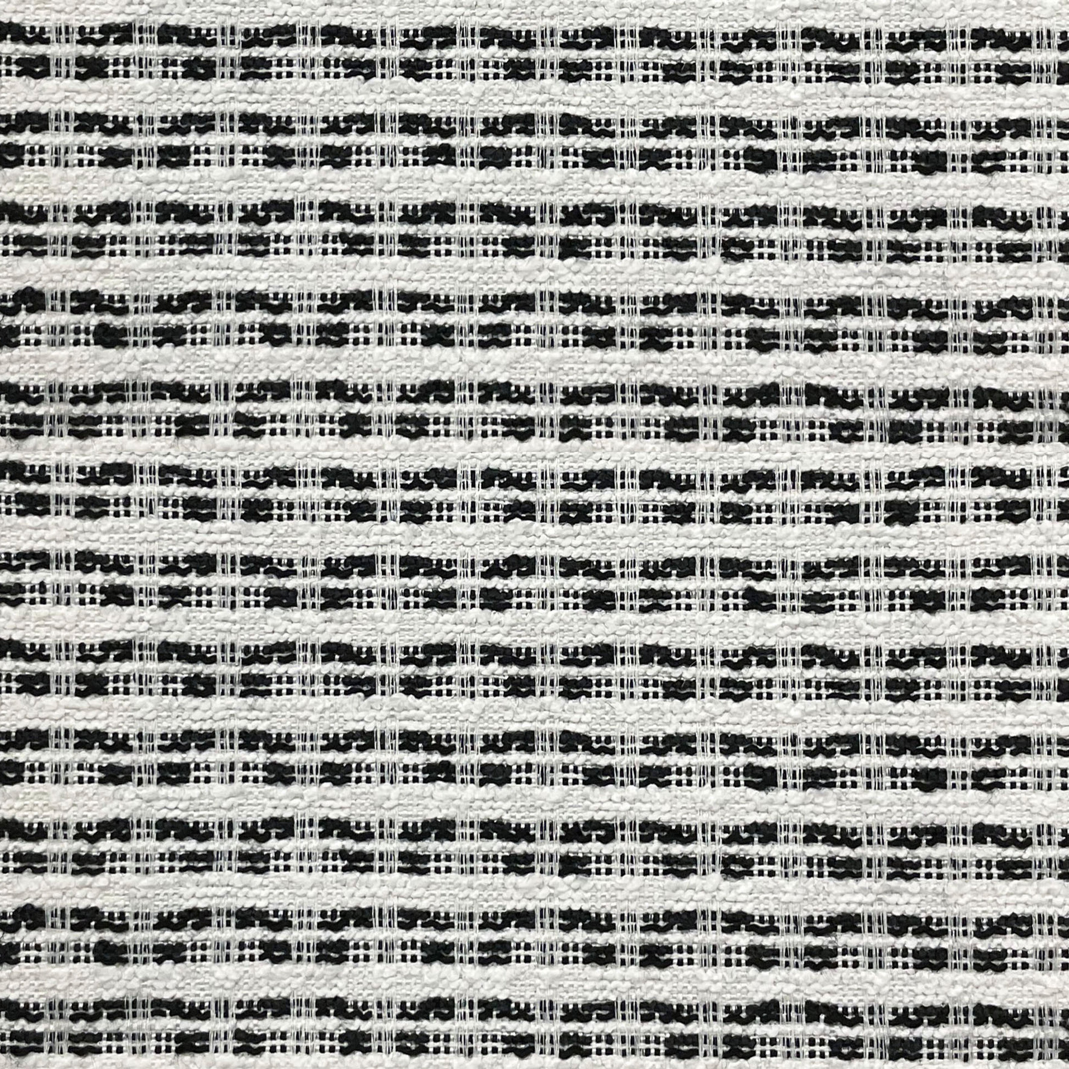 Plaid Black White Roman Shade