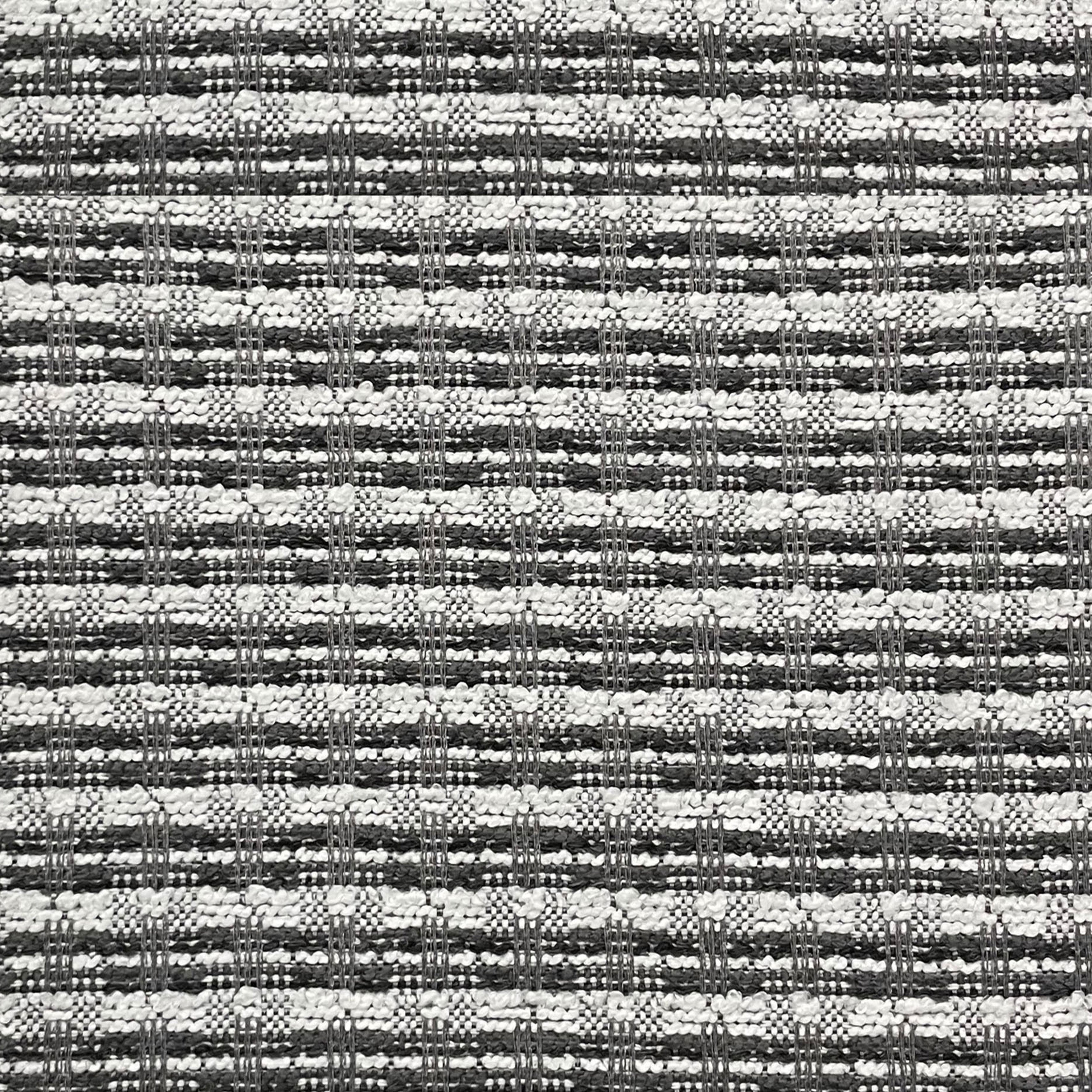 Plaid Black Grey Roman Shade