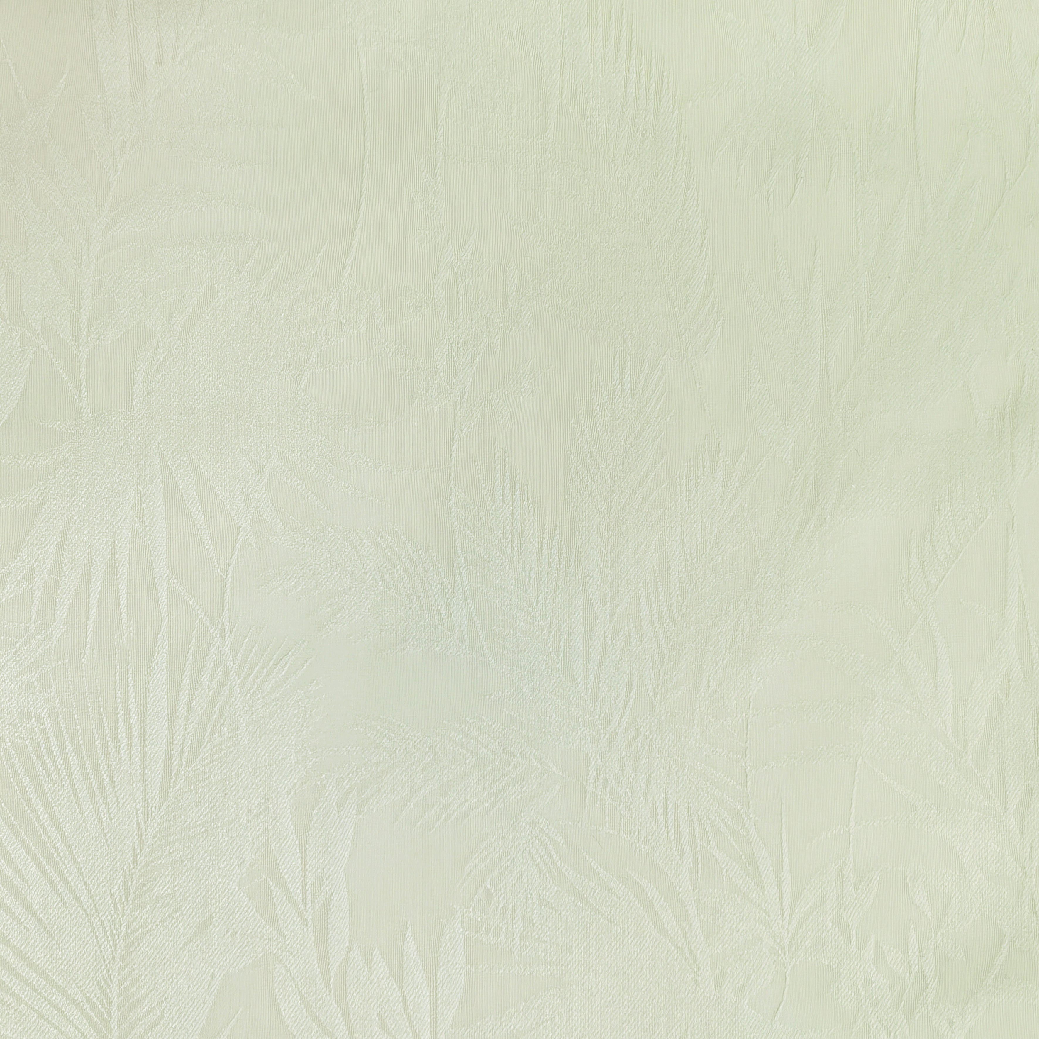 Cream Reed Pattern Sheer