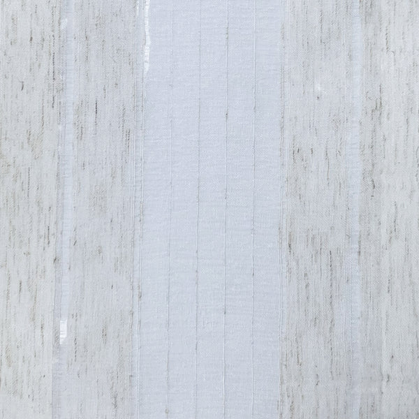 Linen Misty Beige & White Vertical Sheer
