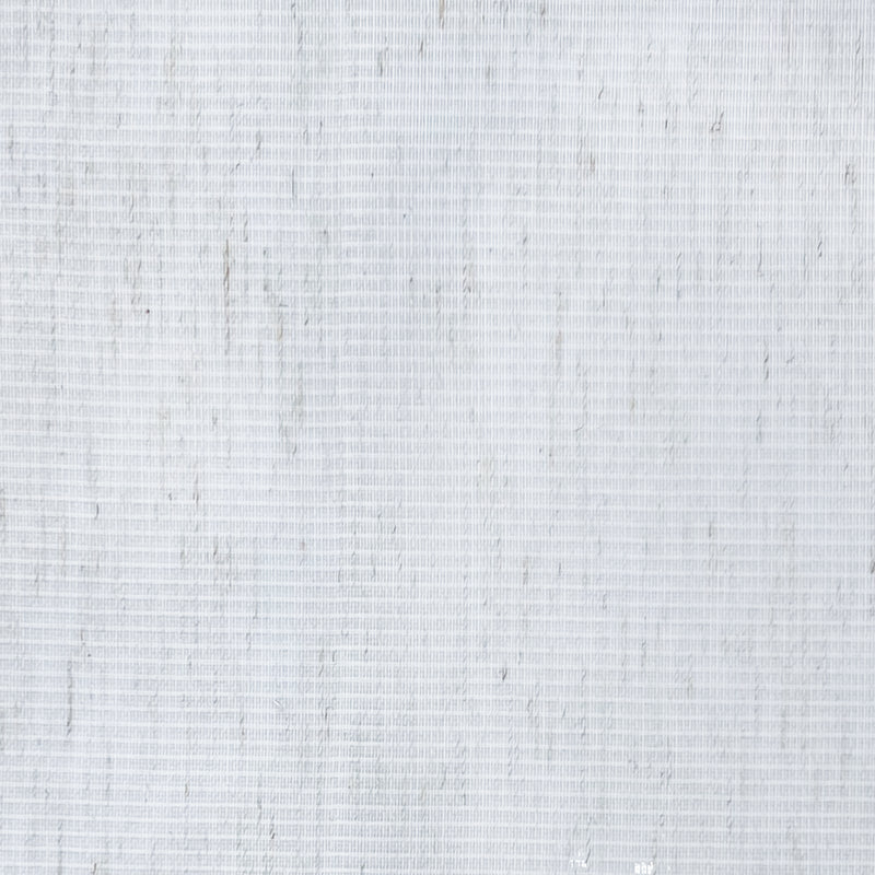 Linen Rain Sandy Grid White Sheer