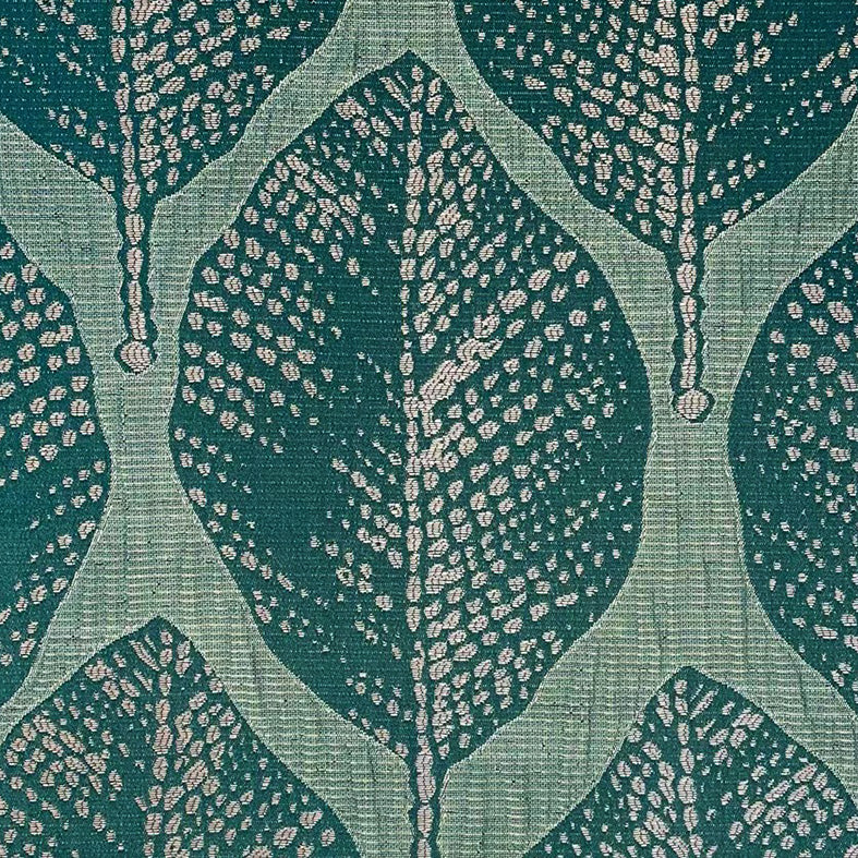 Wax Leaves Emerald Drape