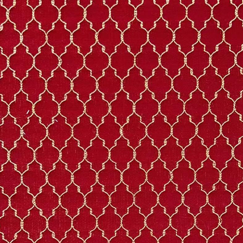 Venitian Red Roman Shade